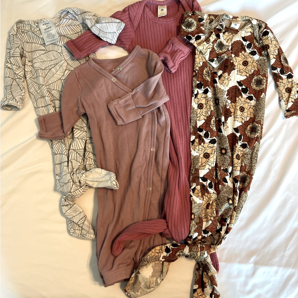 Bundle of Baby Sleeper Gowns